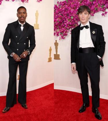 The best-dressed men at the Oscars 2024