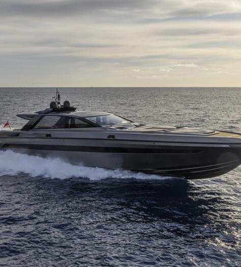 Otam’s 90 GTS yacht ‘Sexy Me’ exudes big boat energy