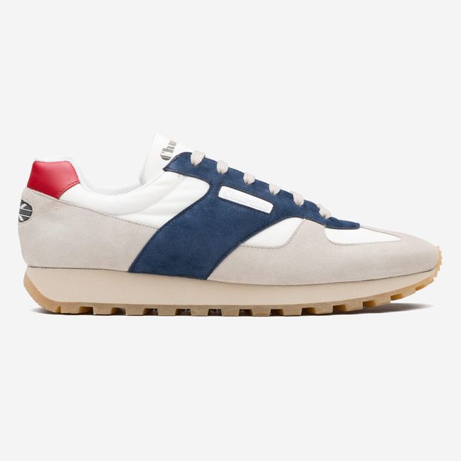 Dalton sneakers in white/light blue