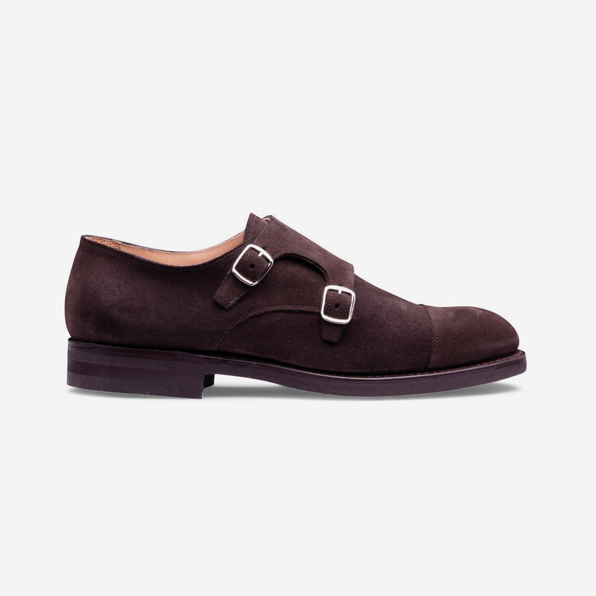 Cheaney Swinley Monk Shoe in Eco Suede