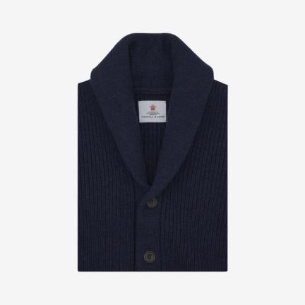 Turnbull & Asser Shawl Collar Cardigan