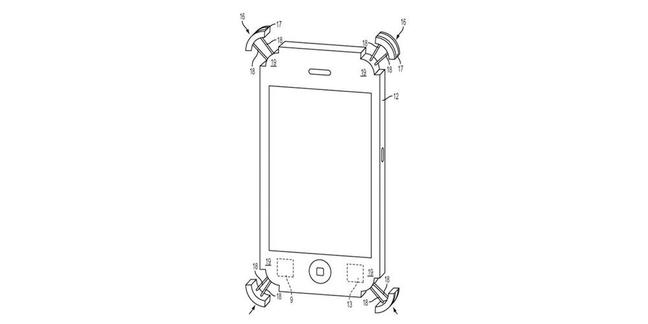 iPhone bumper patent