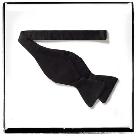 New & Lingwood Classic Silk Bow Tie