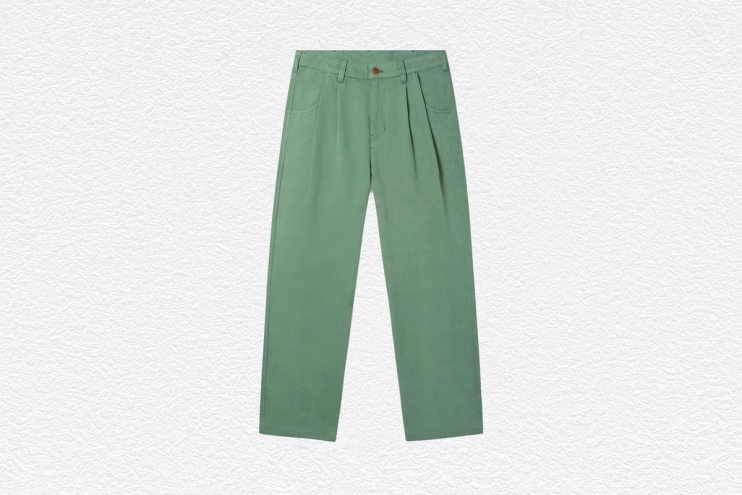 Uniform Trousers, Washed Green