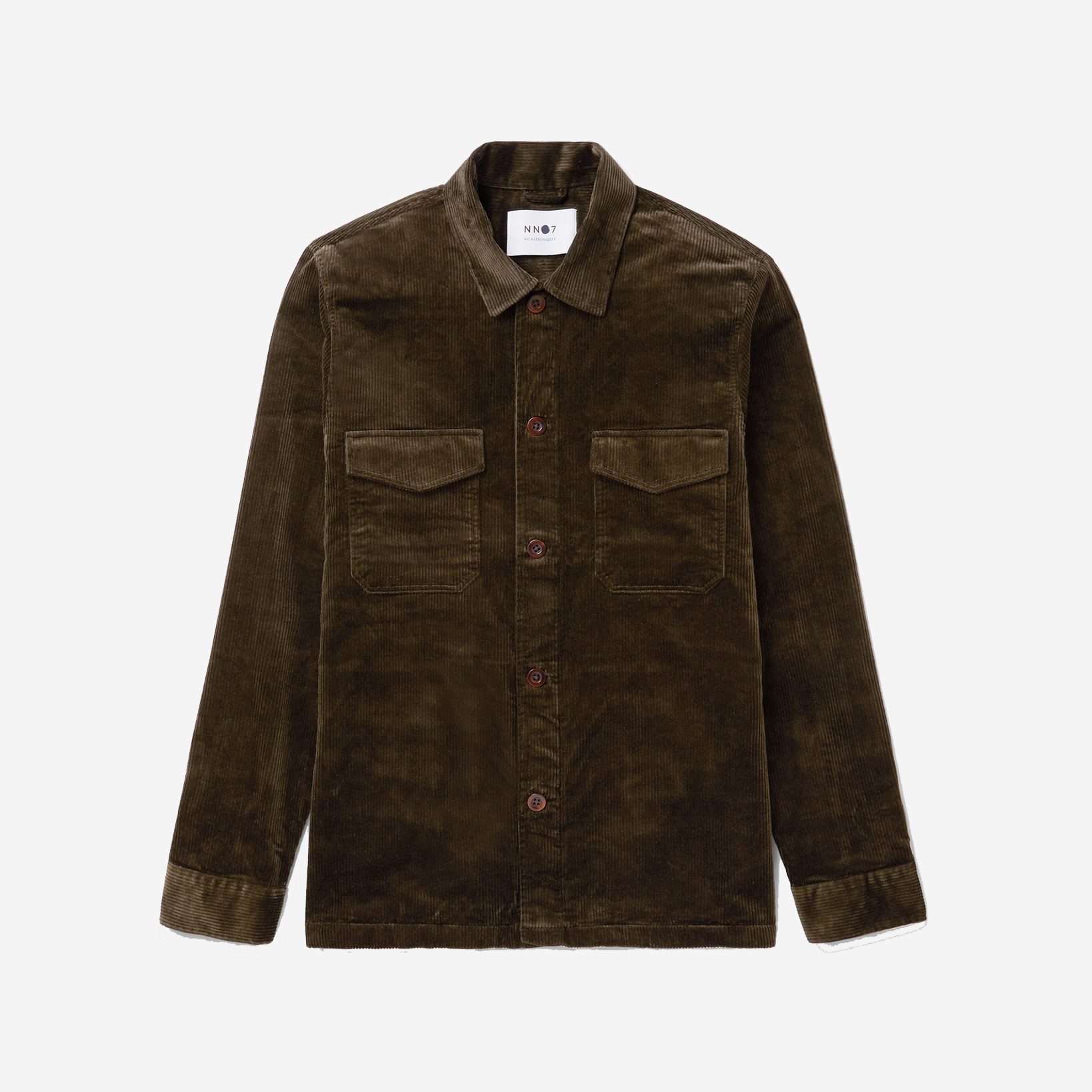 NN07 Stretch Corduroy Overshirt