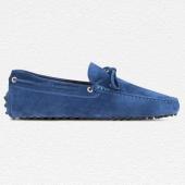 Aurelien Ultramarine Suede Driving Shoes