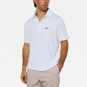 Asin Golf Stanford Polo in White