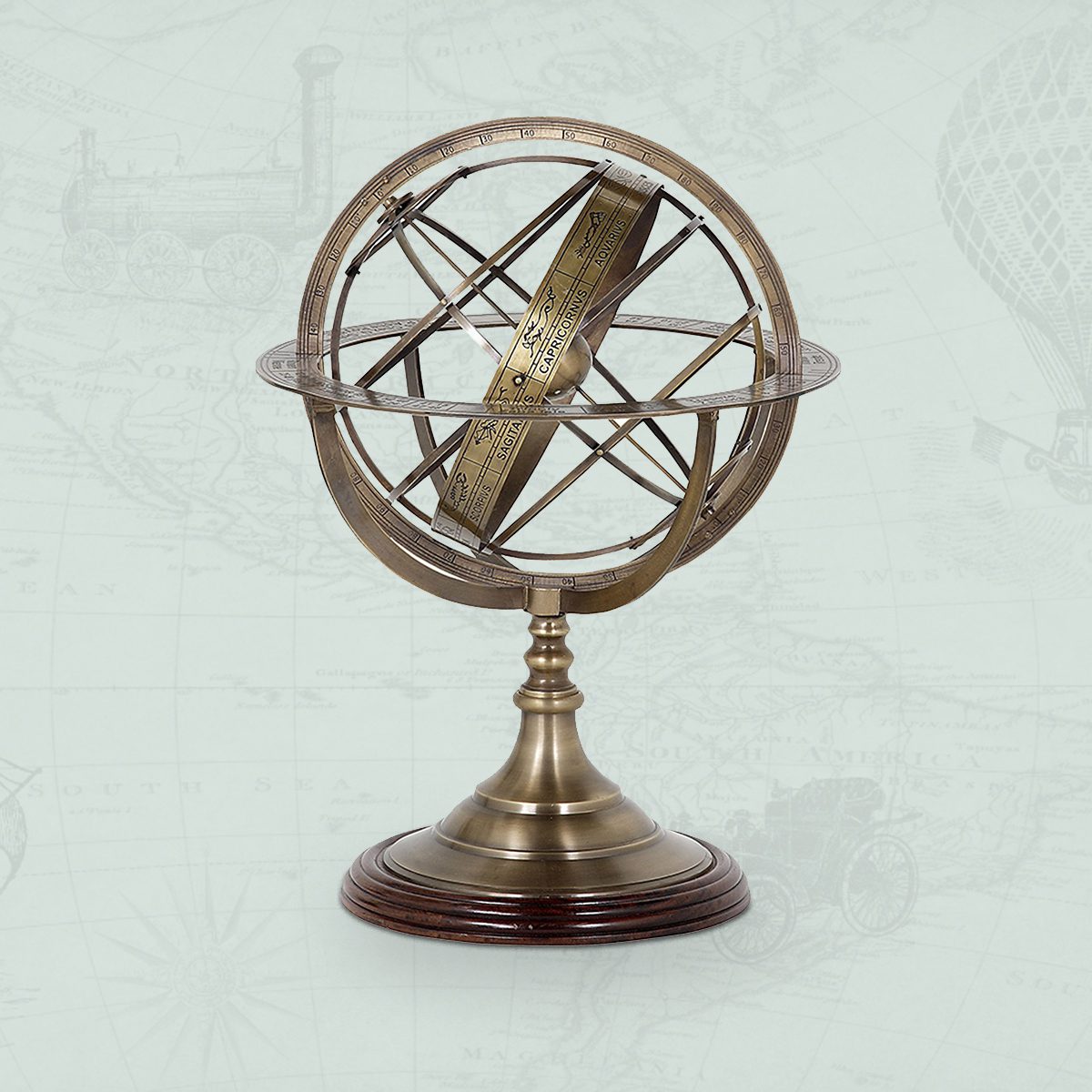 Eichholtz Antique Brass Globe