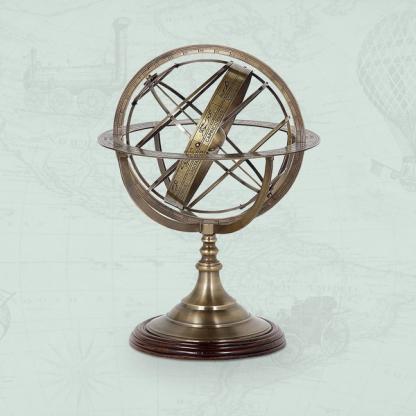 Eichholtz Antique Brass Globe