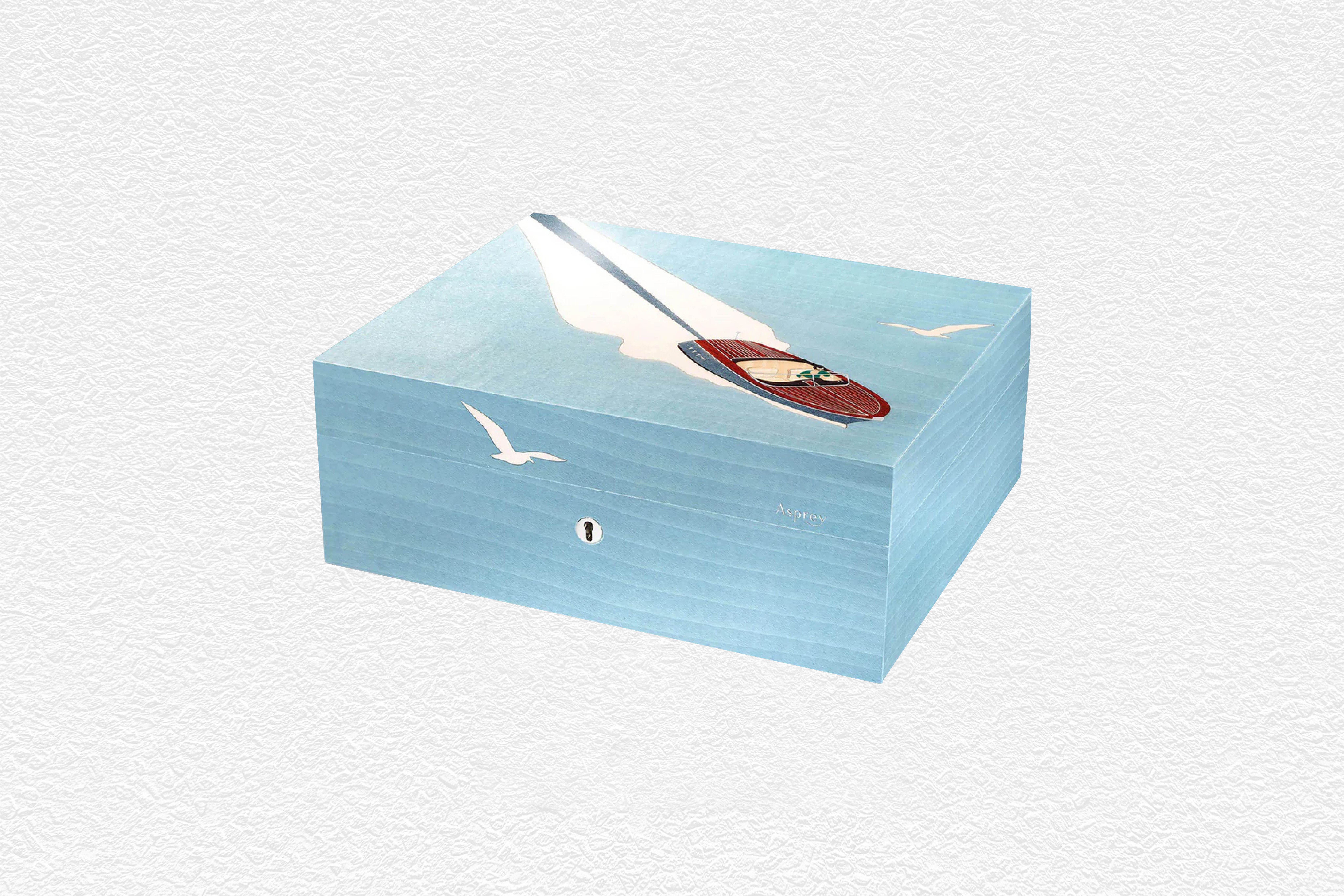 Riviera Marquetry Humidor