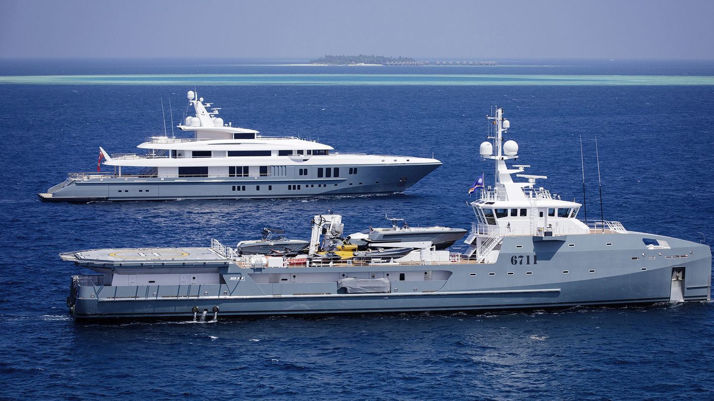 Why every superyacht should have a support vessel