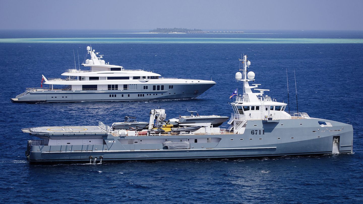 Why every superyacht should have a support vessel