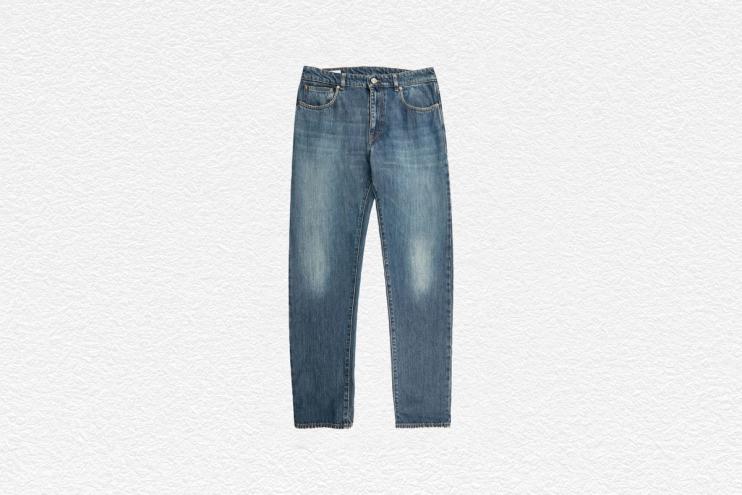 Five-Pocket Cotton Trousers