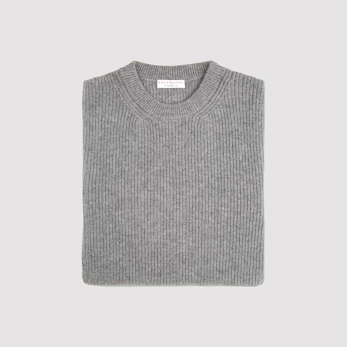 Luca Faloni Dolomiti Cashmere Crew Neck