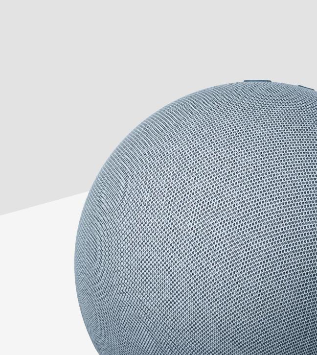 Close up or Amazon Echo speaker mesh