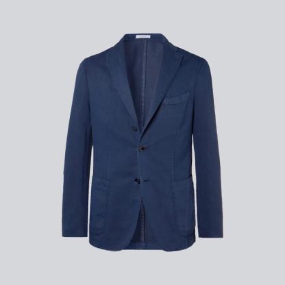 Boglioli Cotton-Blend Drill Blazer
