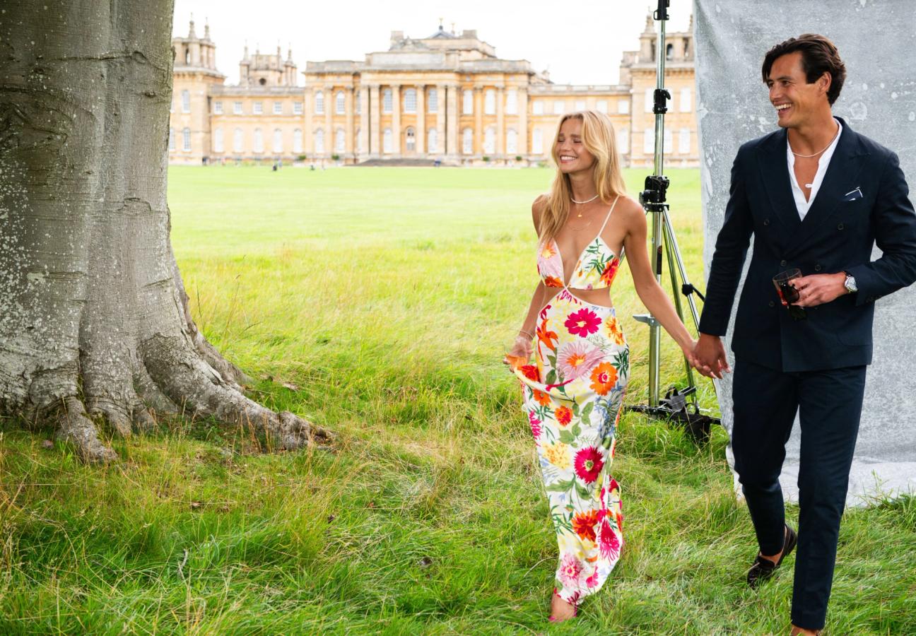 Grace Hodge and Harry Gozzett