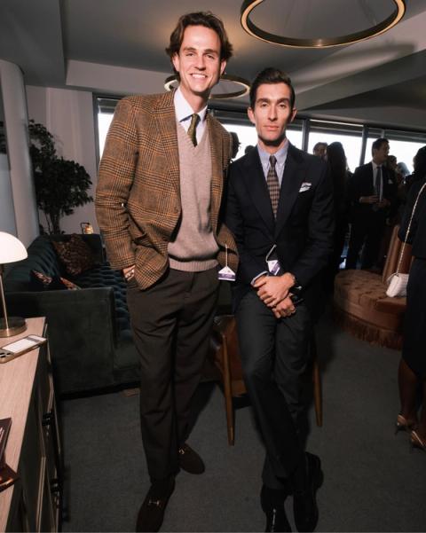 Alex Hendy and Kornelijus Budry