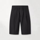 ‘Leisure’ Straight-Leg Twill Shorts