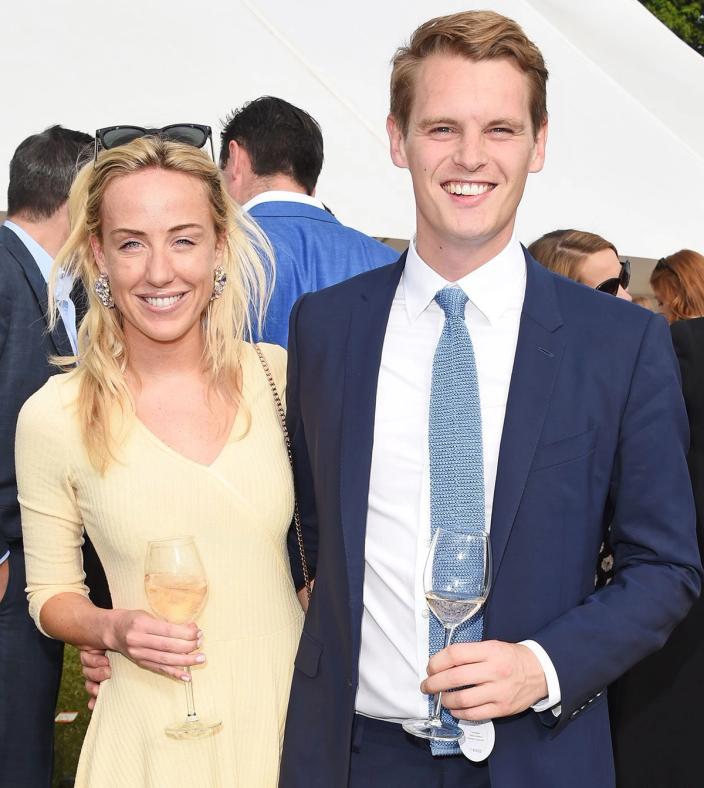 Jemima Cadbury and David Tollemache