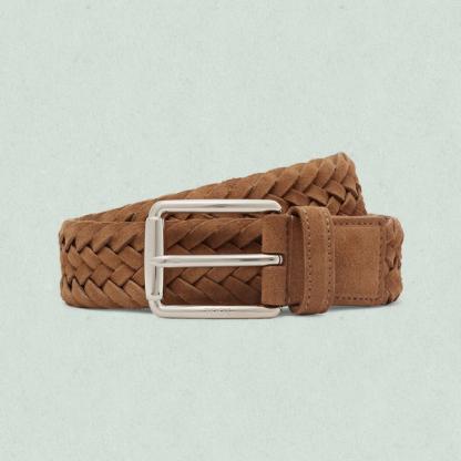 Tod’s Tan Woven Belt