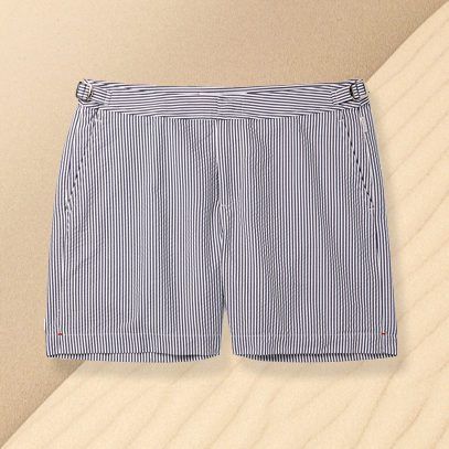 Orlebar Brown Seersucker Swim Shorts