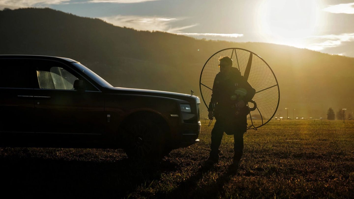 Going Boldly: Levison Wood takes to the skies