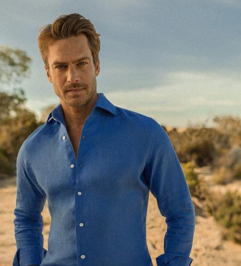 Easy and breezy, Luca Faloni’s summer edit is a glorious showcase of fine linen
