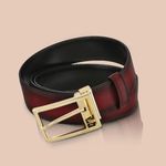 S.T. Dupont leather belt