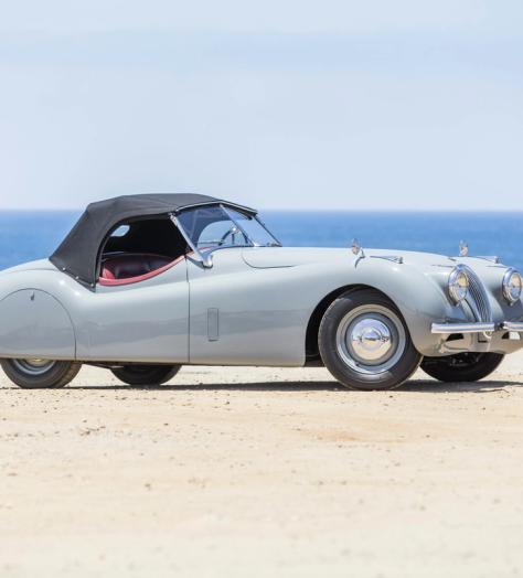 With this 1951 Jaguar Roadster, cruising down the coast has never looked so good