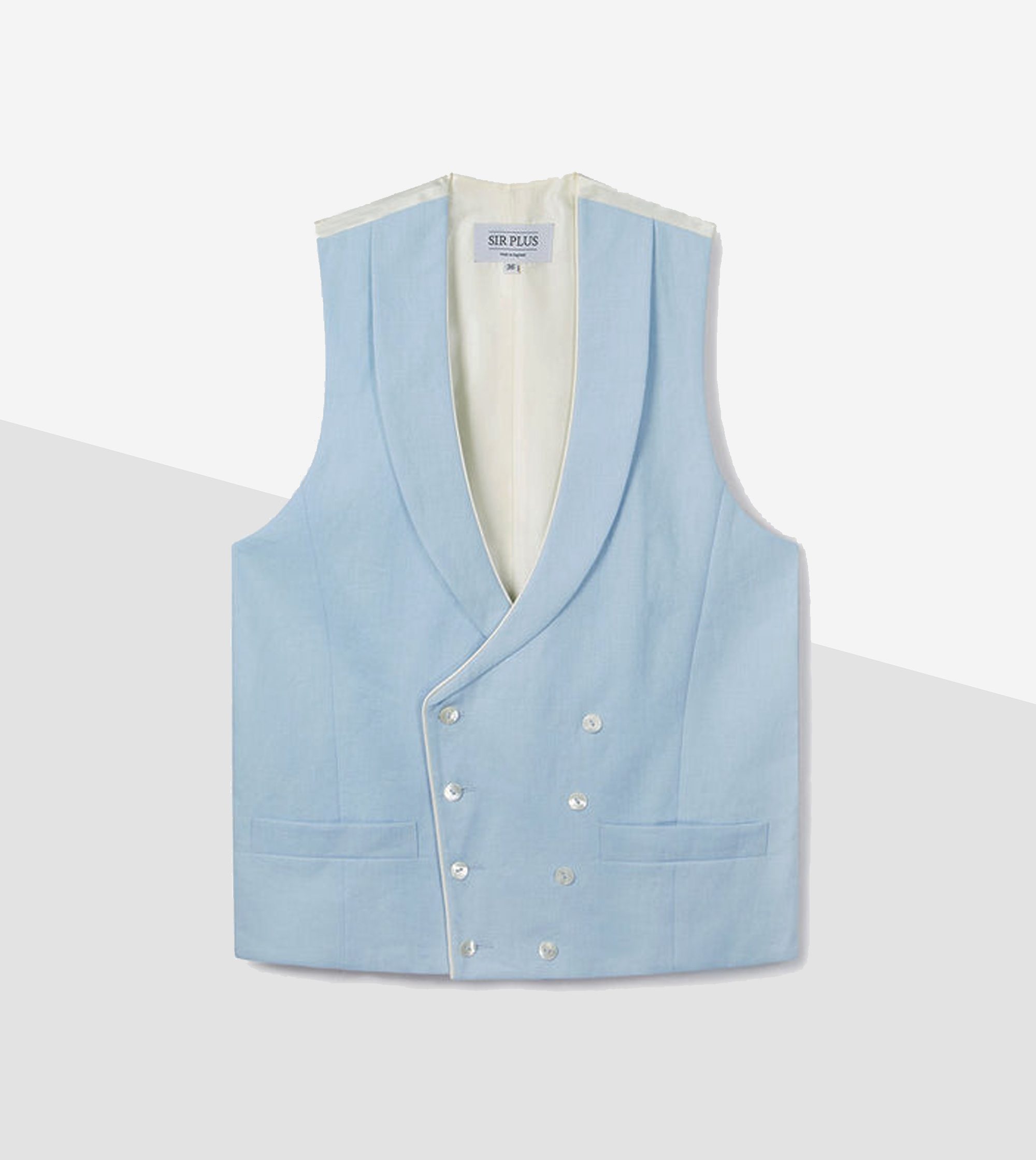 Sir Plus double-breasted waistcoat