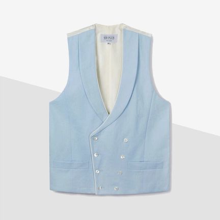 Sir Plus double-breasted waistcoat
