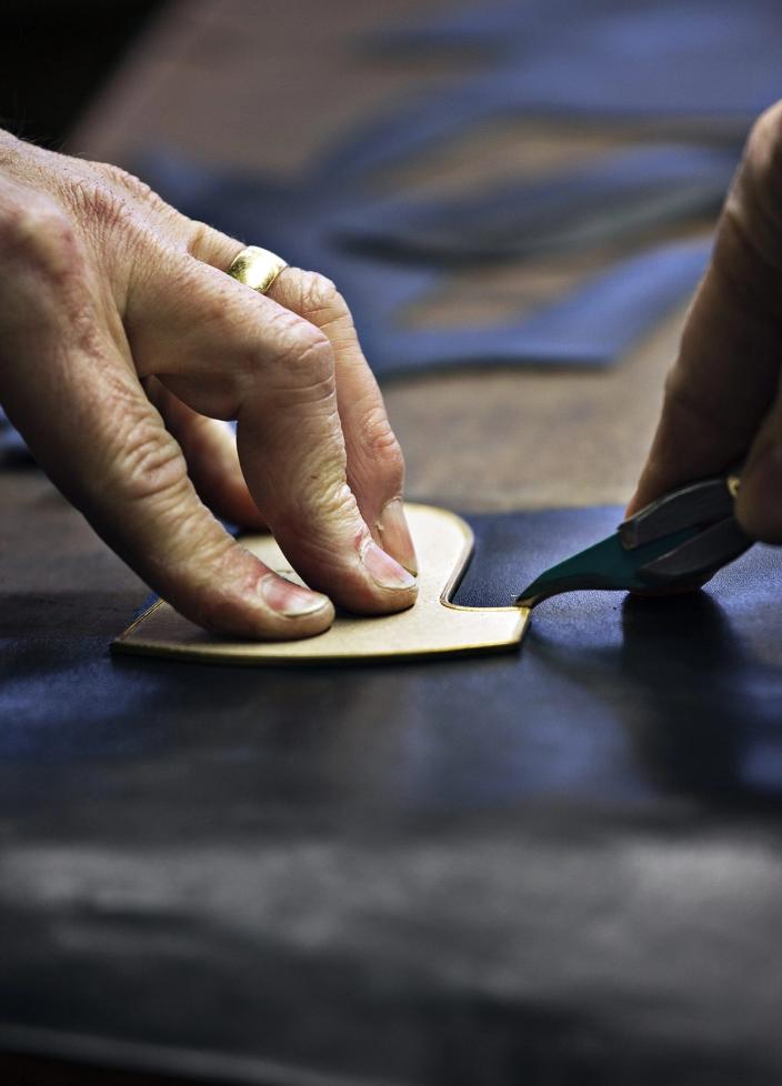 crockett and jones inside shoe making factory northampton