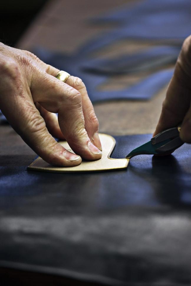 crockett and jones inside shoe making factory northampton