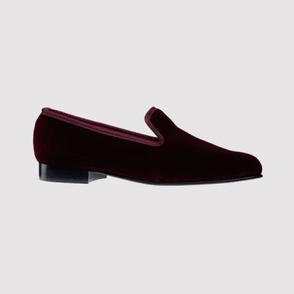 Crockett & Jones Plain Albert Slippers