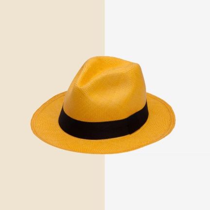 Panama Hat Yellow