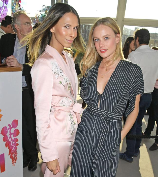 Isabella-Charlotta-Poppius-and-guest-at-The-Gentlemans-Journal-Summer-Party-at-Masterpiece-London