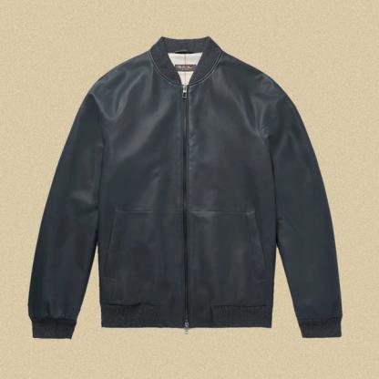 Loro Piana Leather Bomber