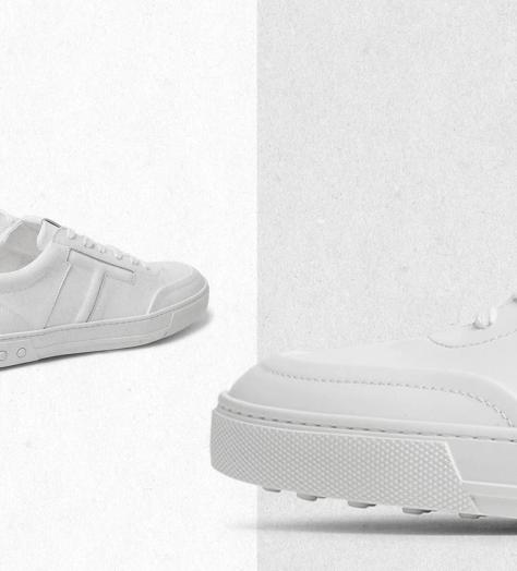 Lace up our favourite white trainers for SS19