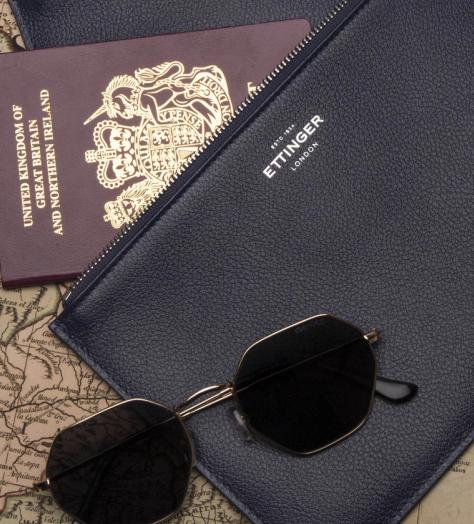 Get first-class style with Ettinger’s latest travel collection