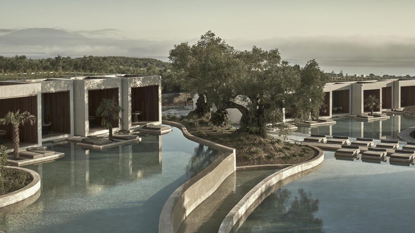 Take an Odyssey to this stunning, all-suite Greek hotel