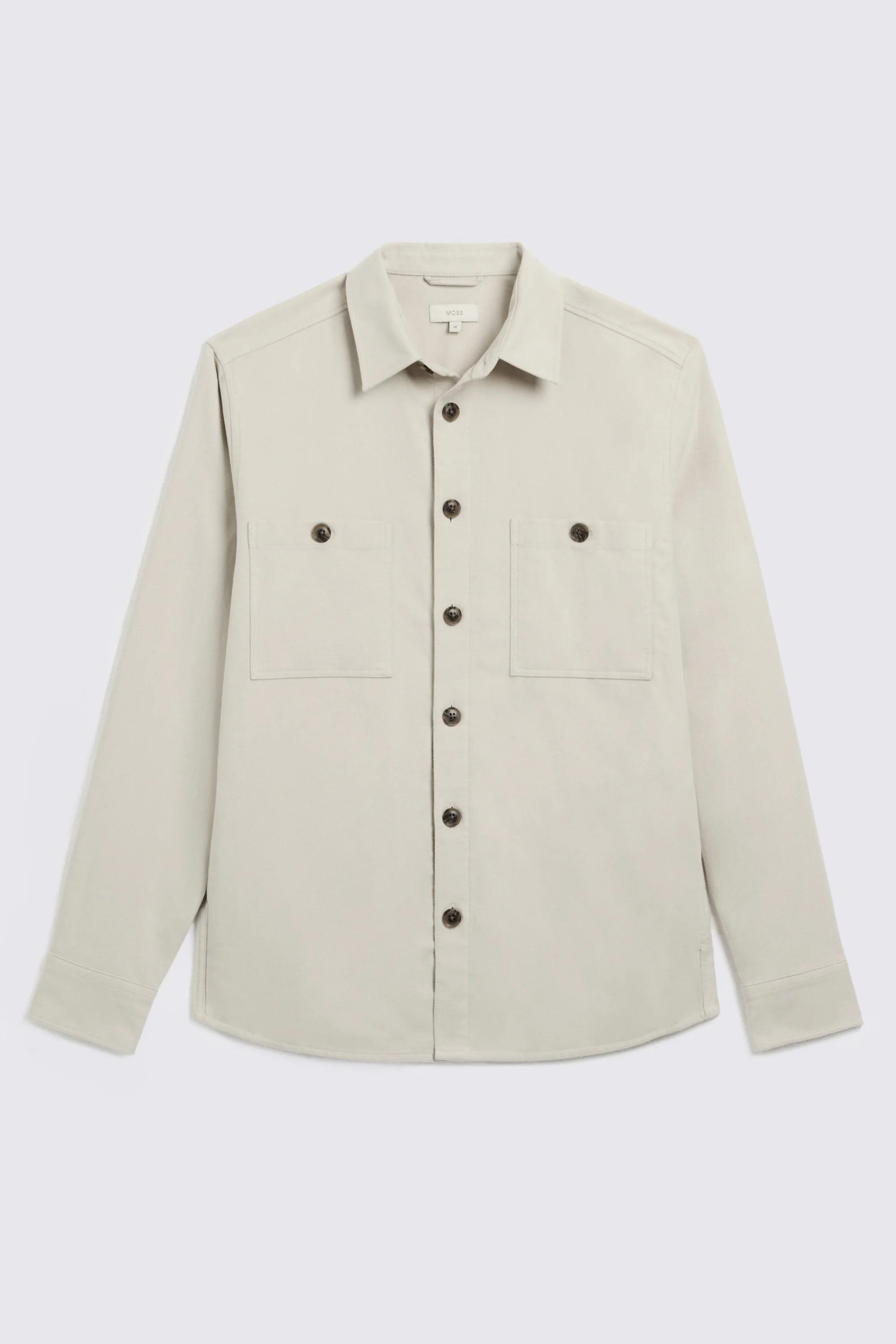 Off White Moleskin Overshirt