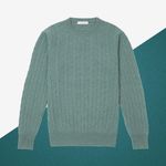 Luca Faloni cashmere cable knit jumper