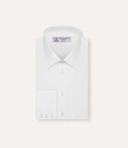 Turnbull & Asser white cotton shirt
