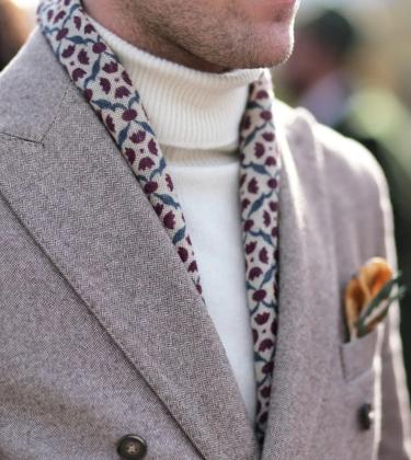 How to wear a silk dress scarf