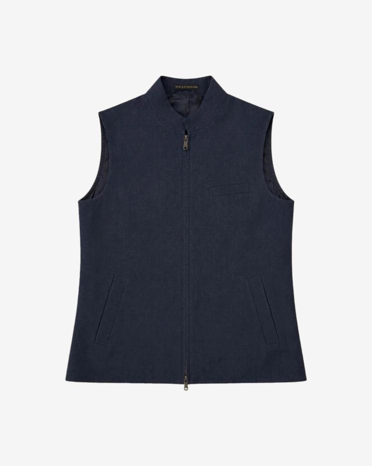 Formal Linen Gilet