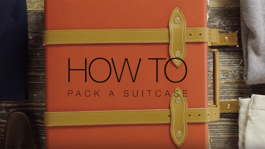 Video: How to pack a suitcase