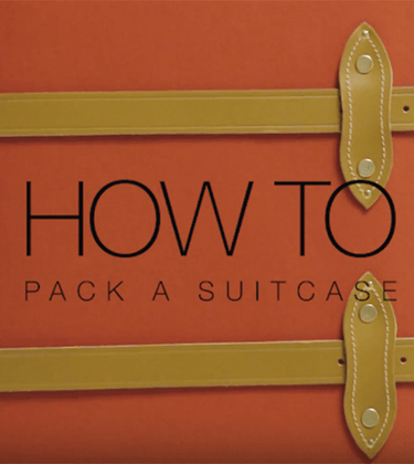 Video: How to pack a suitcase