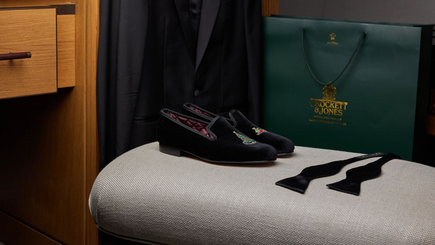 Step correctly into the festive season with Crockett & Jones’ eveningwear collection