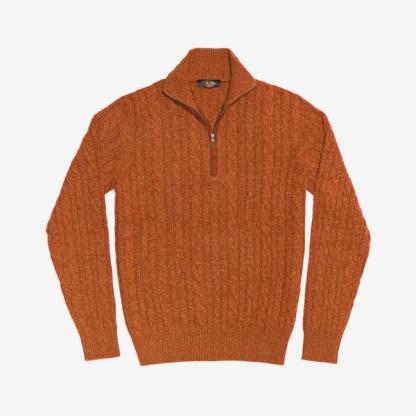 Mezzocollo Treccia Baby Cashmere Light